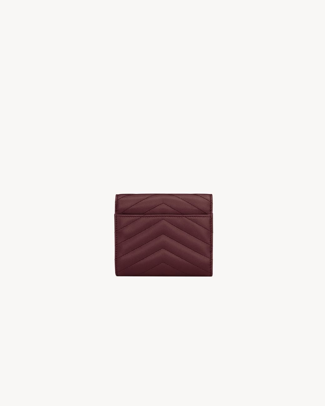 Saint Laurent Purple Trifold Wallet