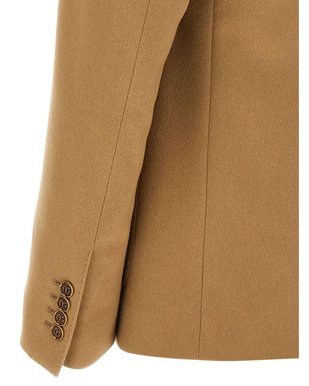 Dolce & Gabbana Brown Portofino Crest Blazer for men