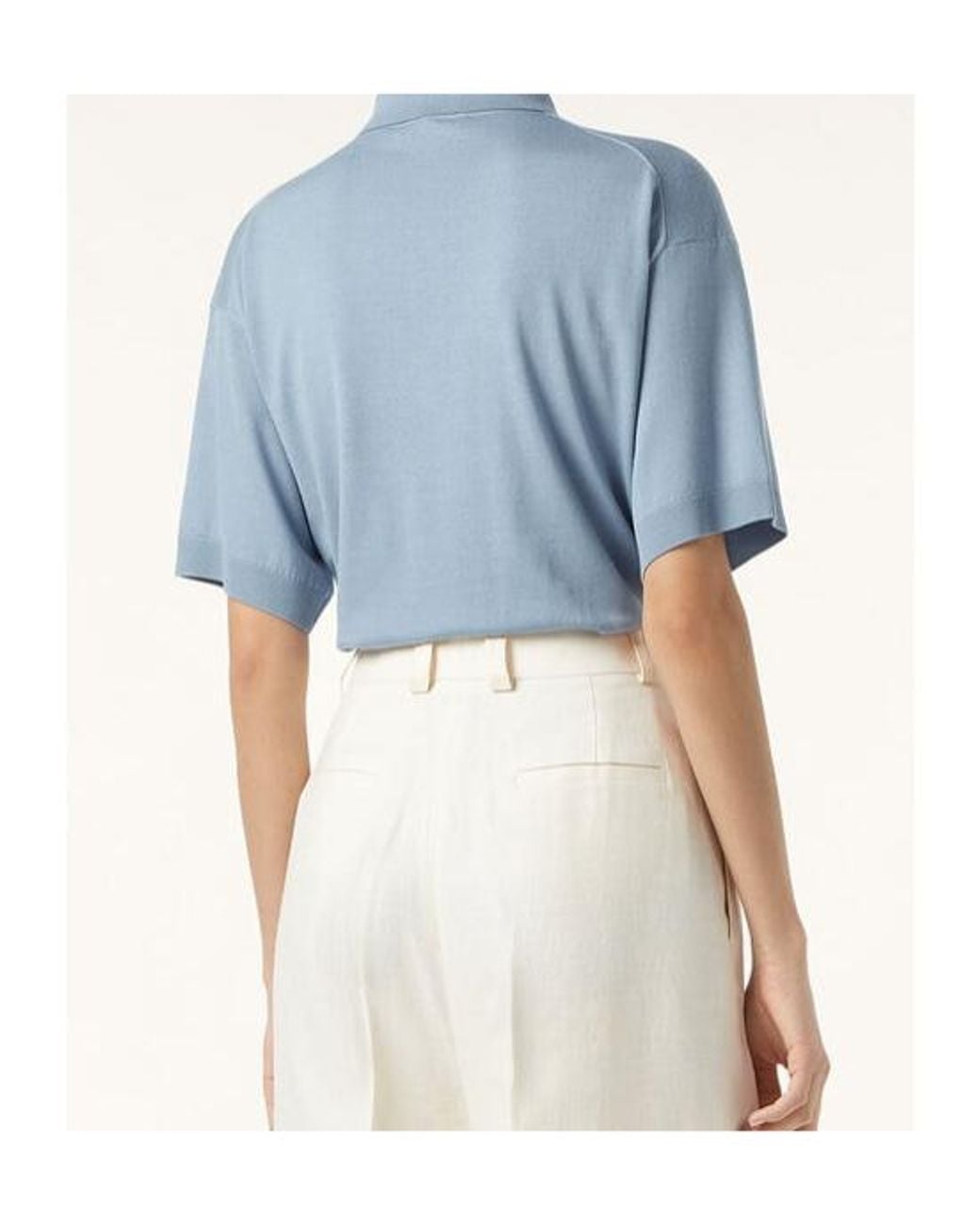 Loro Piana Blue Royal Lightness Polo Shirt
