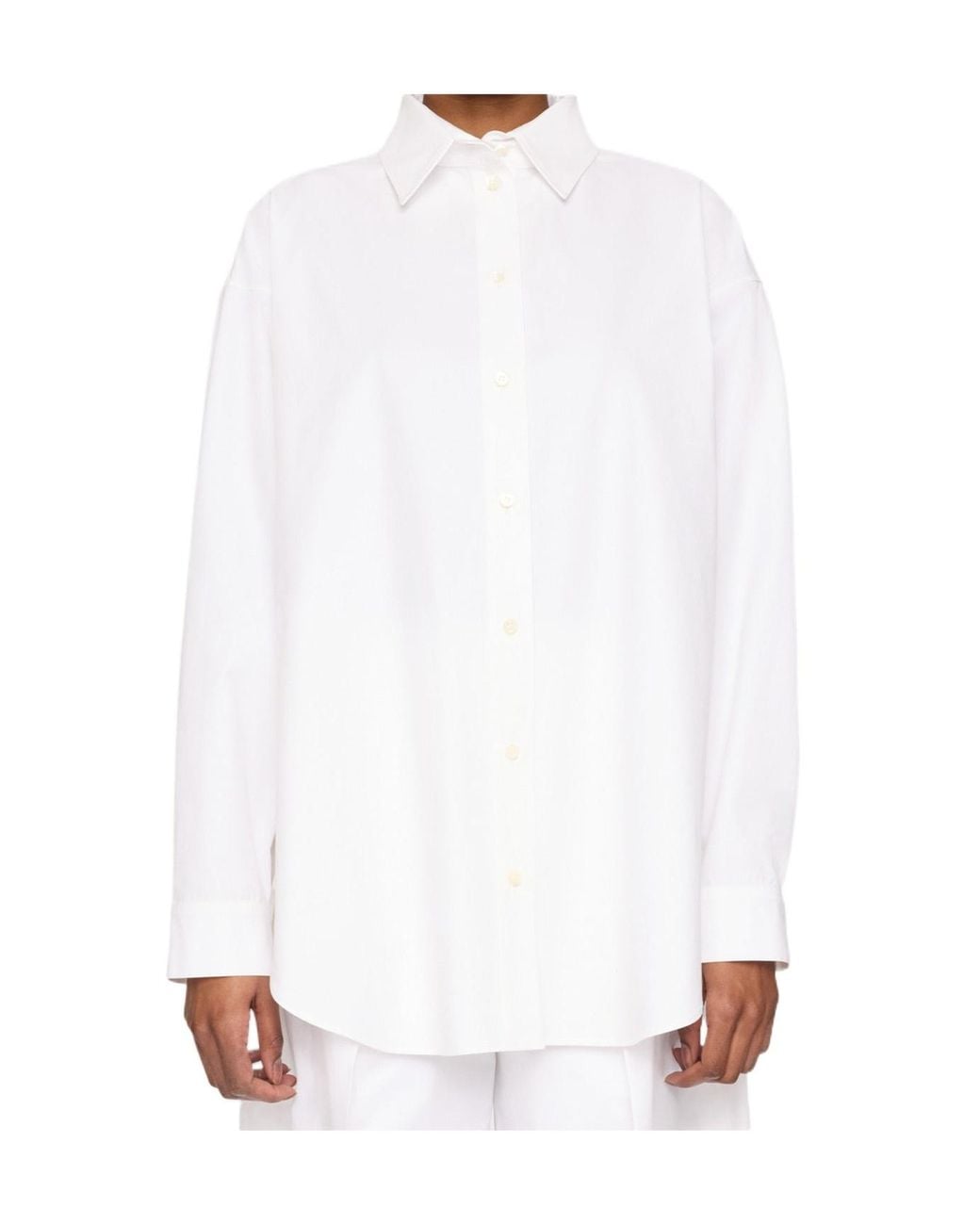 Jacquemus White Oversized La Chemise Dhomme Shirt