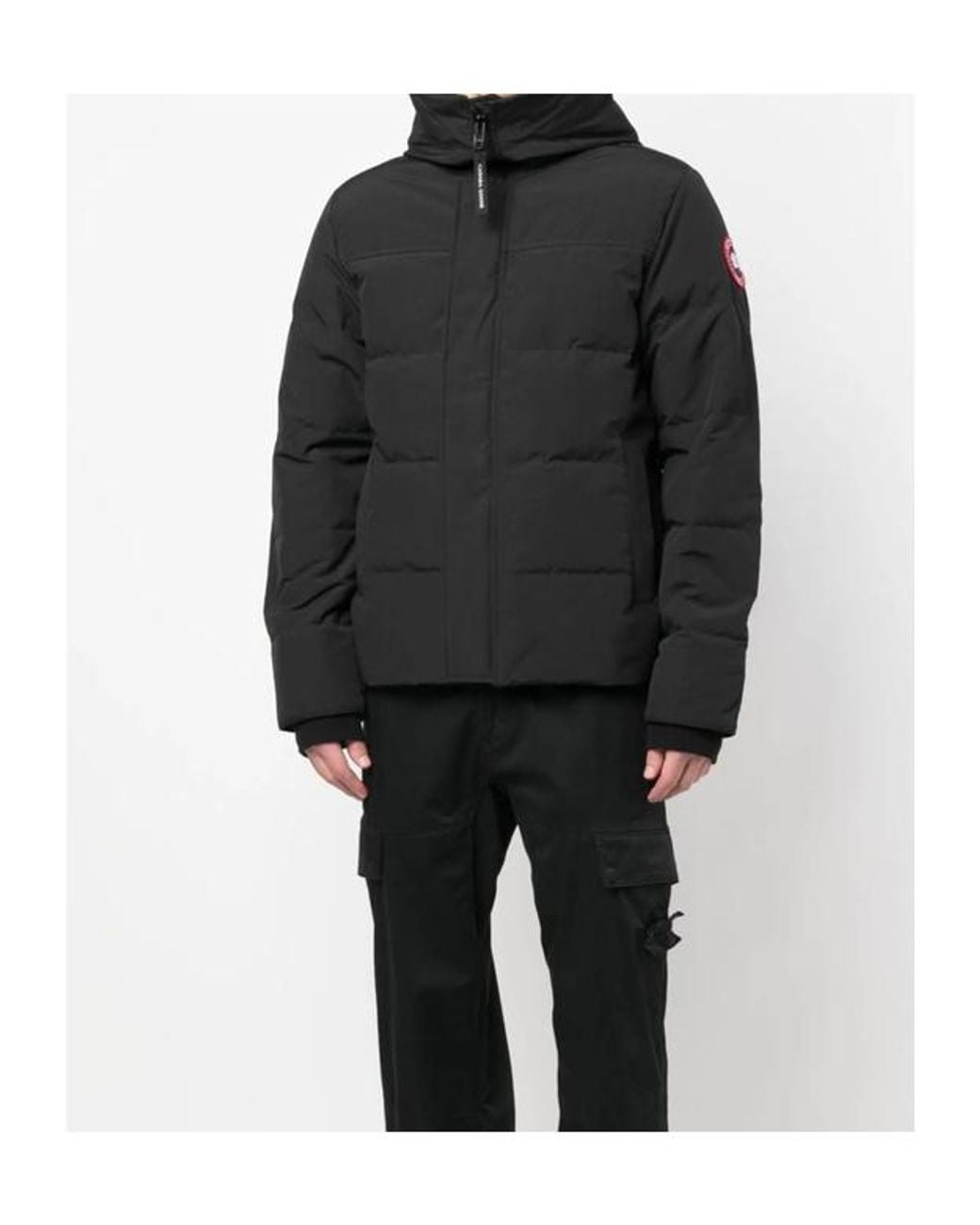 Canada Goose Black Macmillan Hooded Parka for men