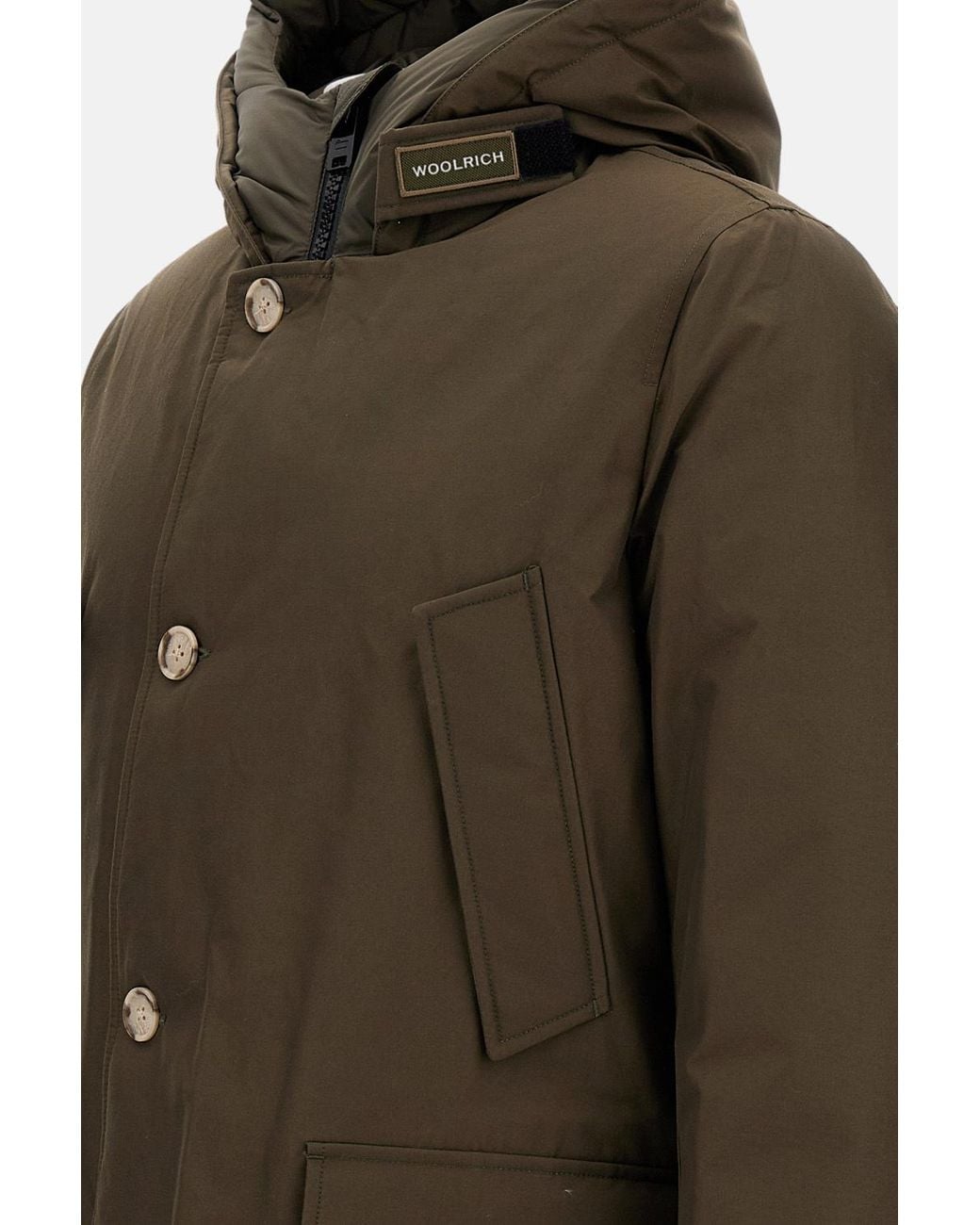 Woolrich Green Arctic Parka for men