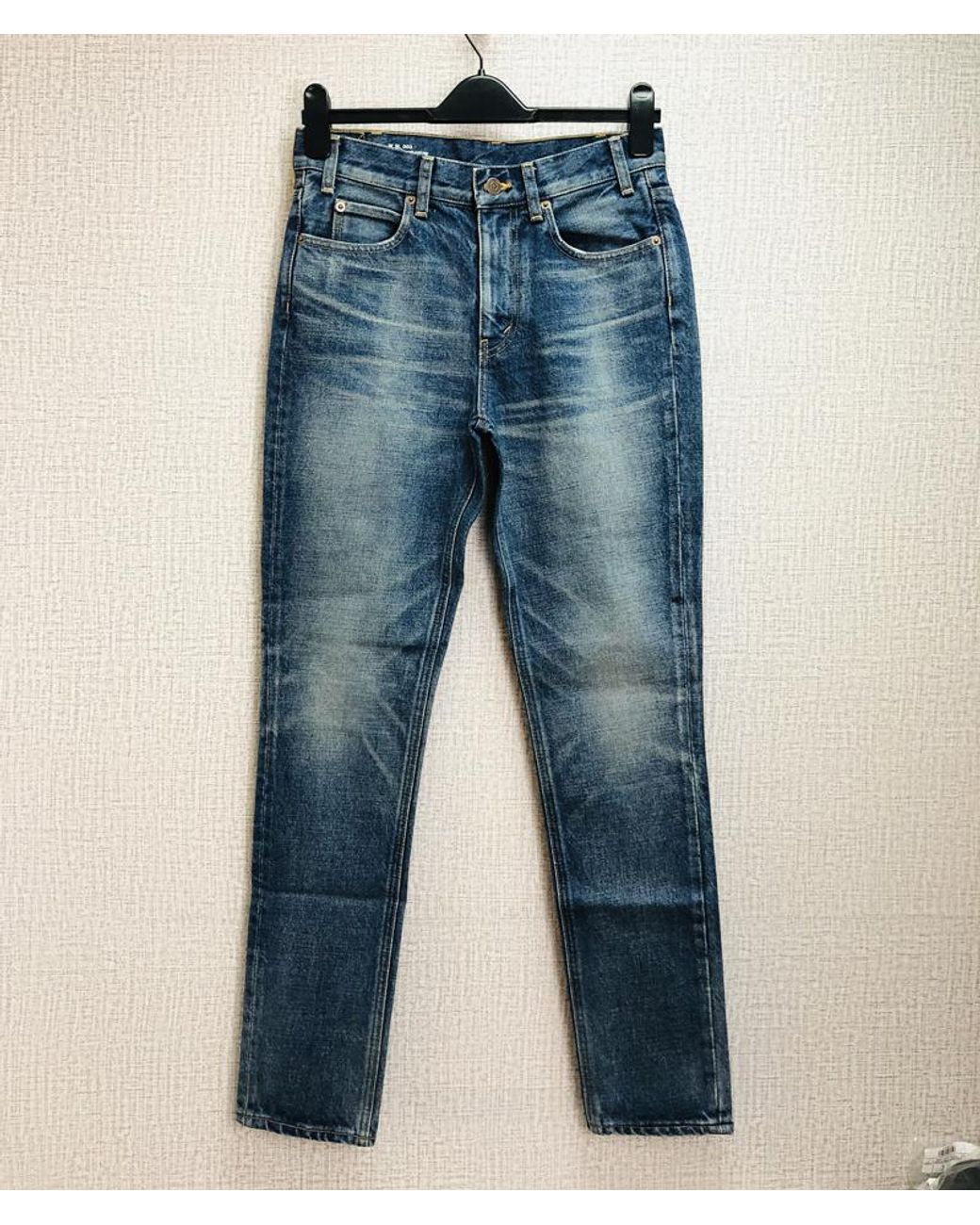 Céline Blue Union Wash Slim Denim Jeans