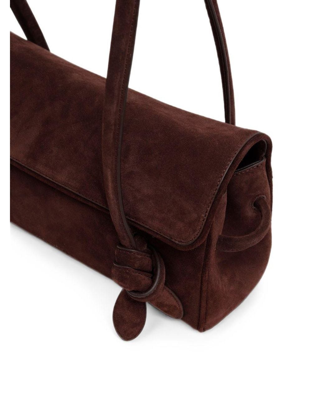 Jacquemus Brown Knot Detailed Shoulder Bag