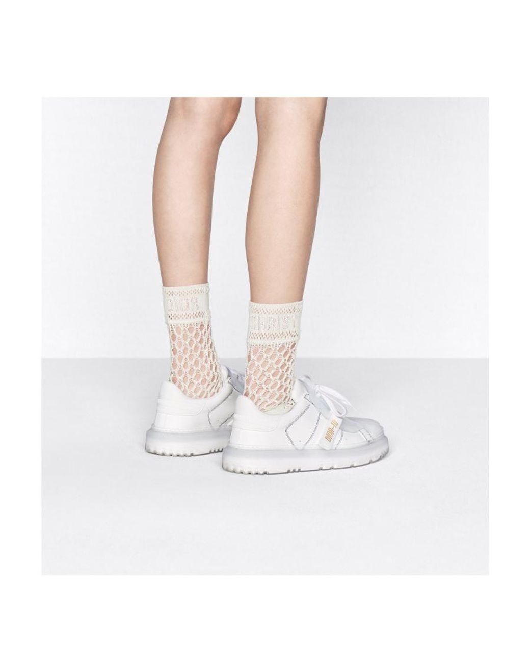 Dior White Id Sneakers