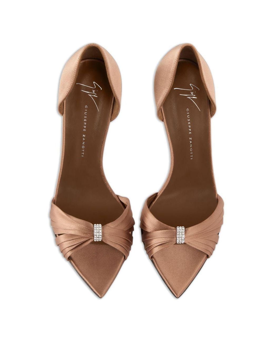 Giuseppe Zanotti Pink Lumière Embellished Sandals
