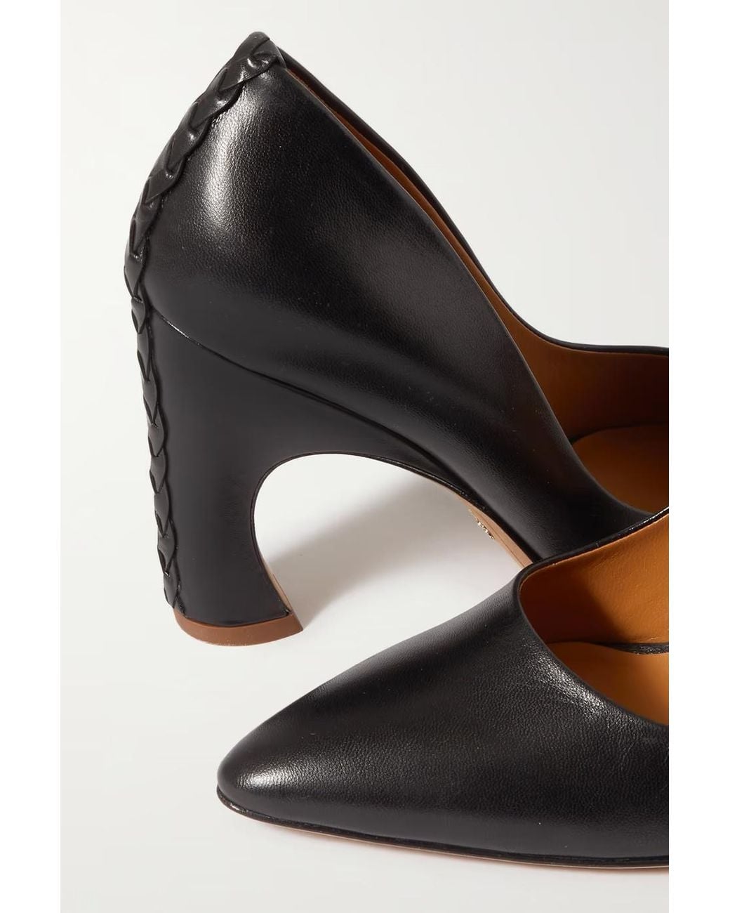 Chloé Black Chloé Oli Pointed-Toe Pumps