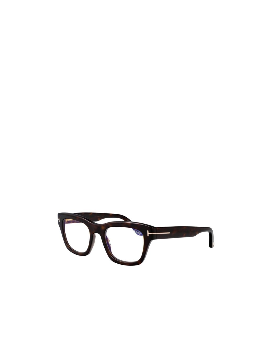 Tom Ford White Eyewear Rectangle Frame Glasses for men