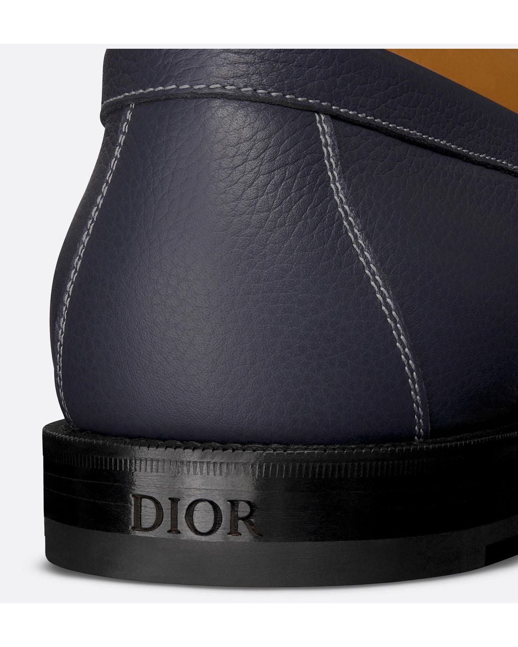 Dior Blue Homme Granville Slip-On Loafers for men