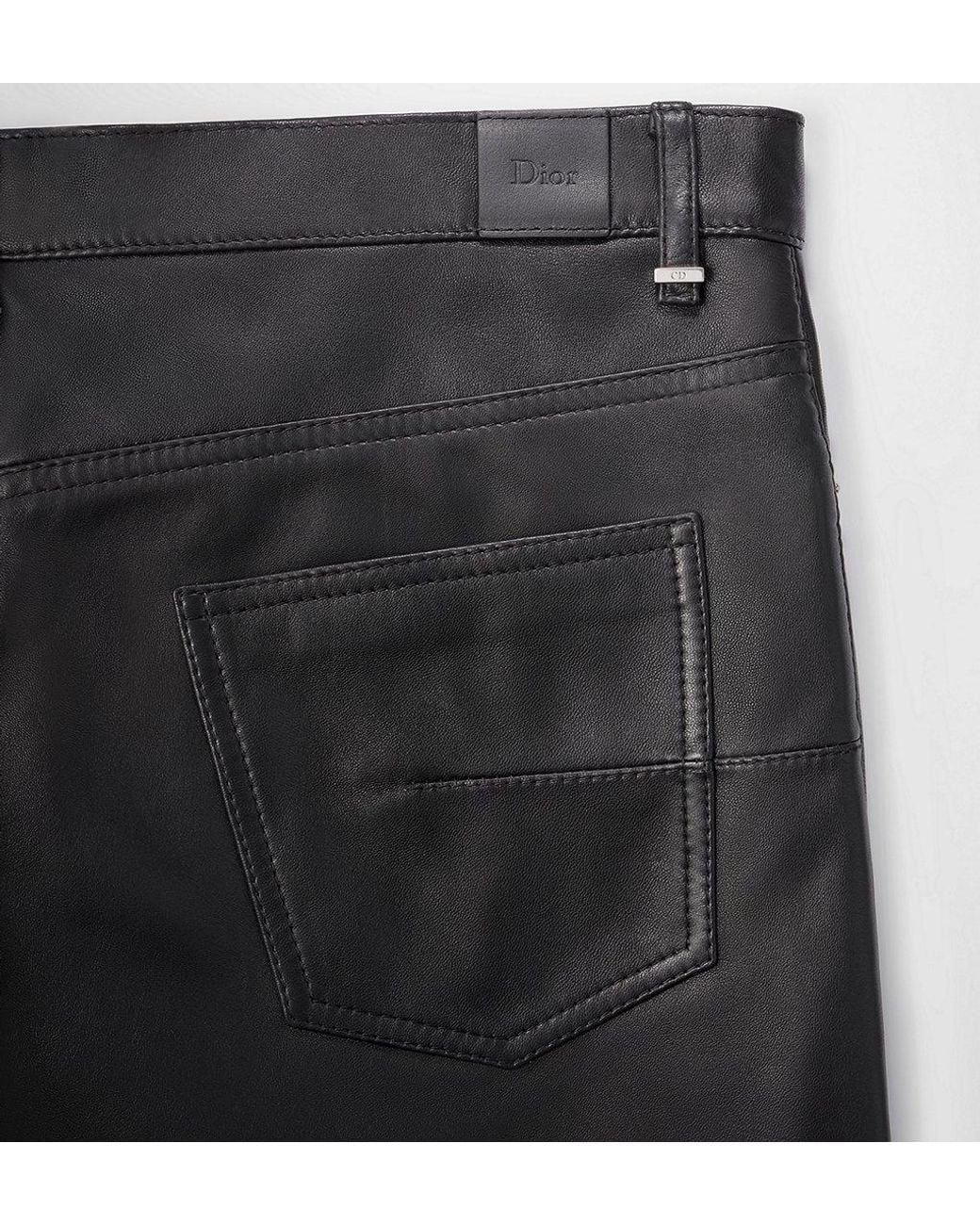 Dior Black Bootcut Pants for men