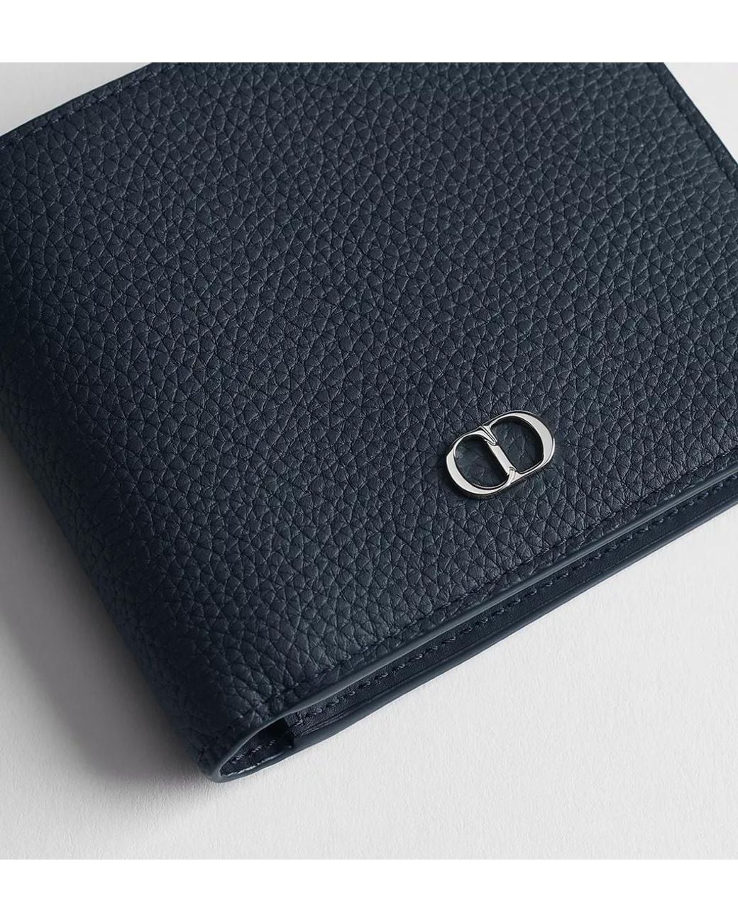 Dior Blue Cd Icon Bifold Wallet for men