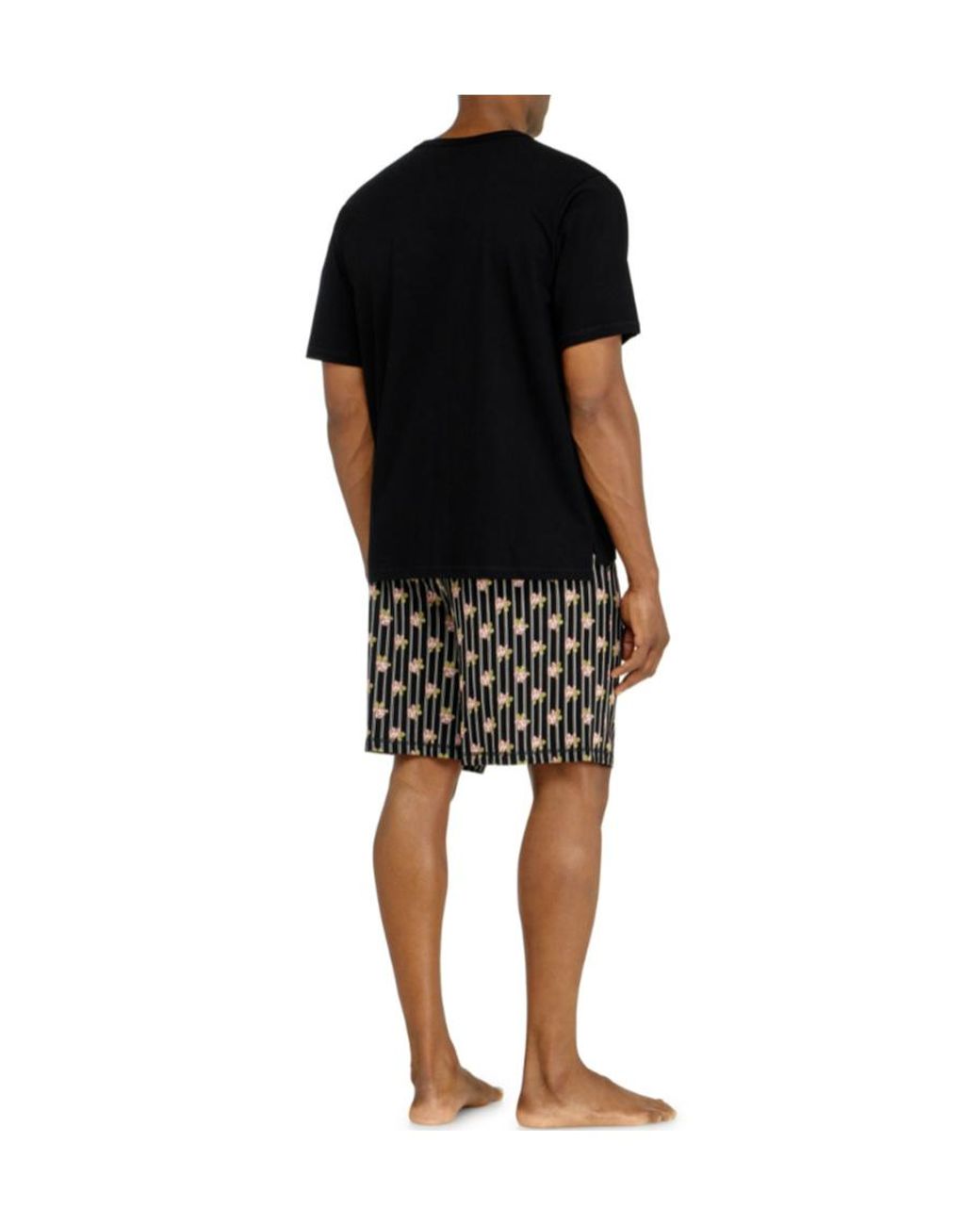 DIESEL Black Kit Jack D Core Printed Pyjamas for men