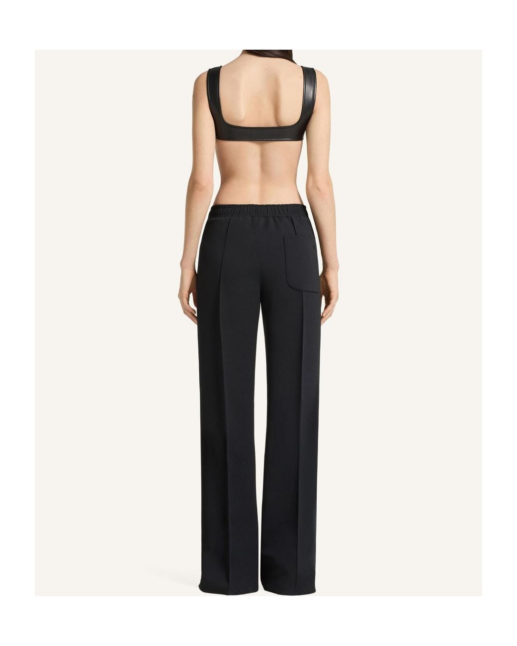 Courreges Black Courrèges Cut-Out Bodysuit