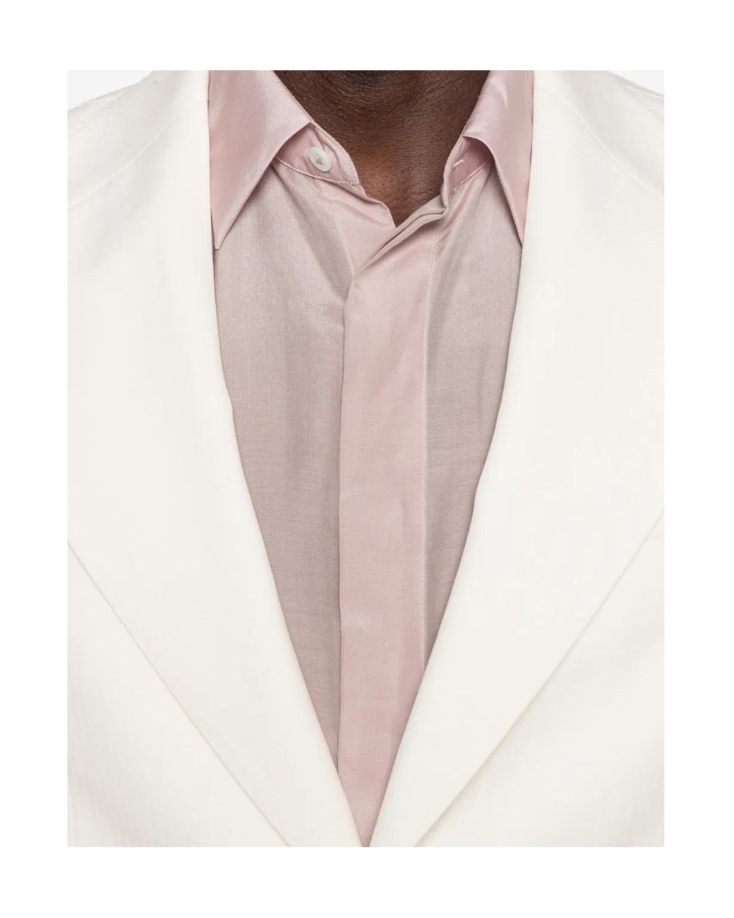 Lardini Pink Concealed-Placket Long-Sleeve Shirt for men