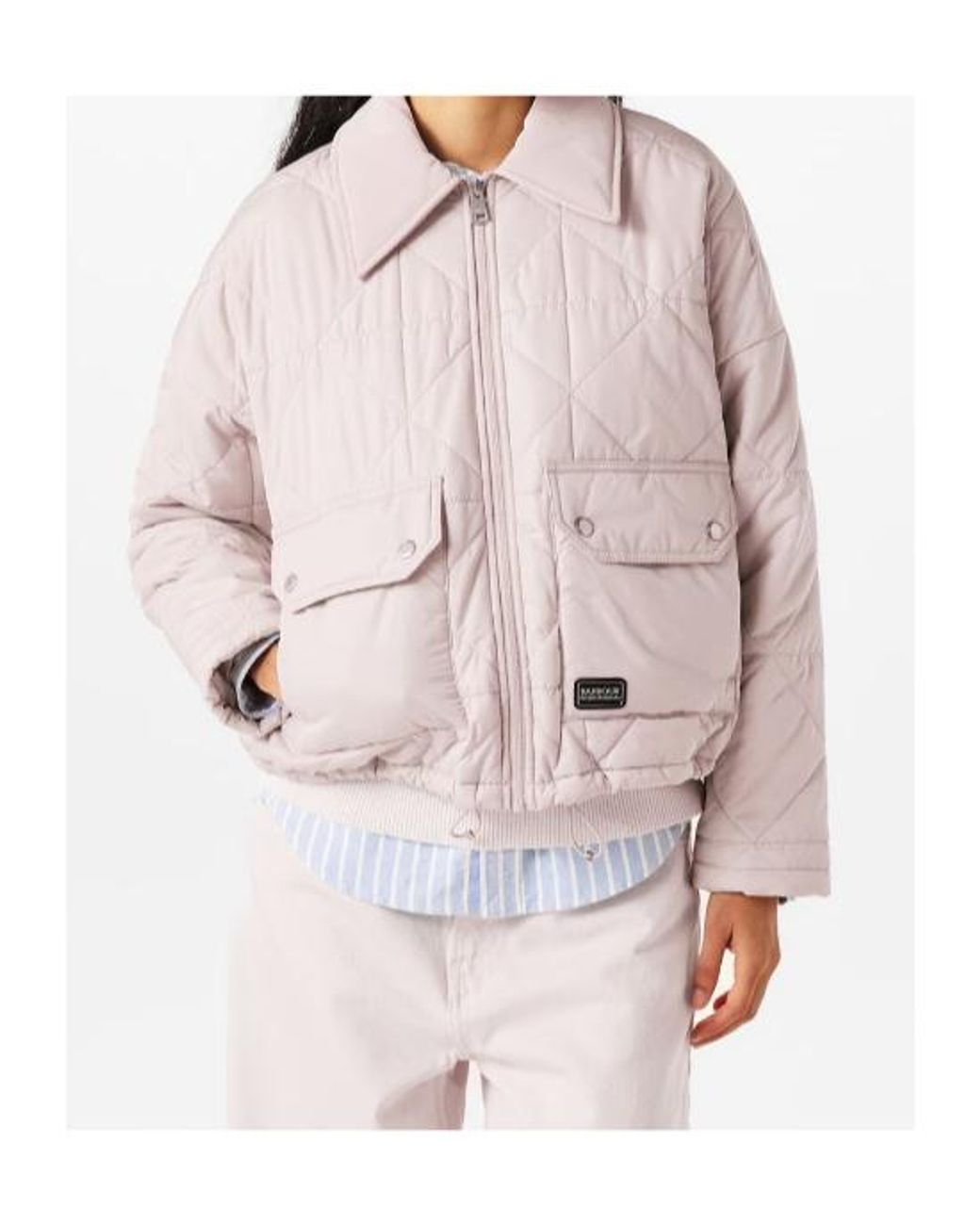 Barbour Multicolor Long-Sleeved Quilted Jacket