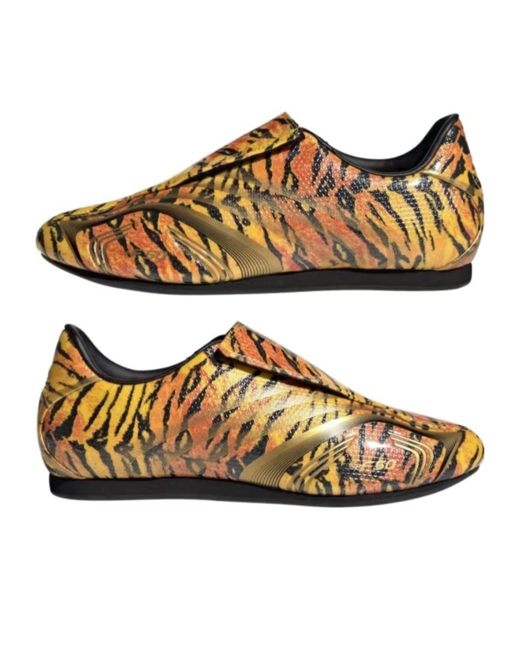 Adidas Originals Brown Taekwondo F 50 Slip-On Sneakers