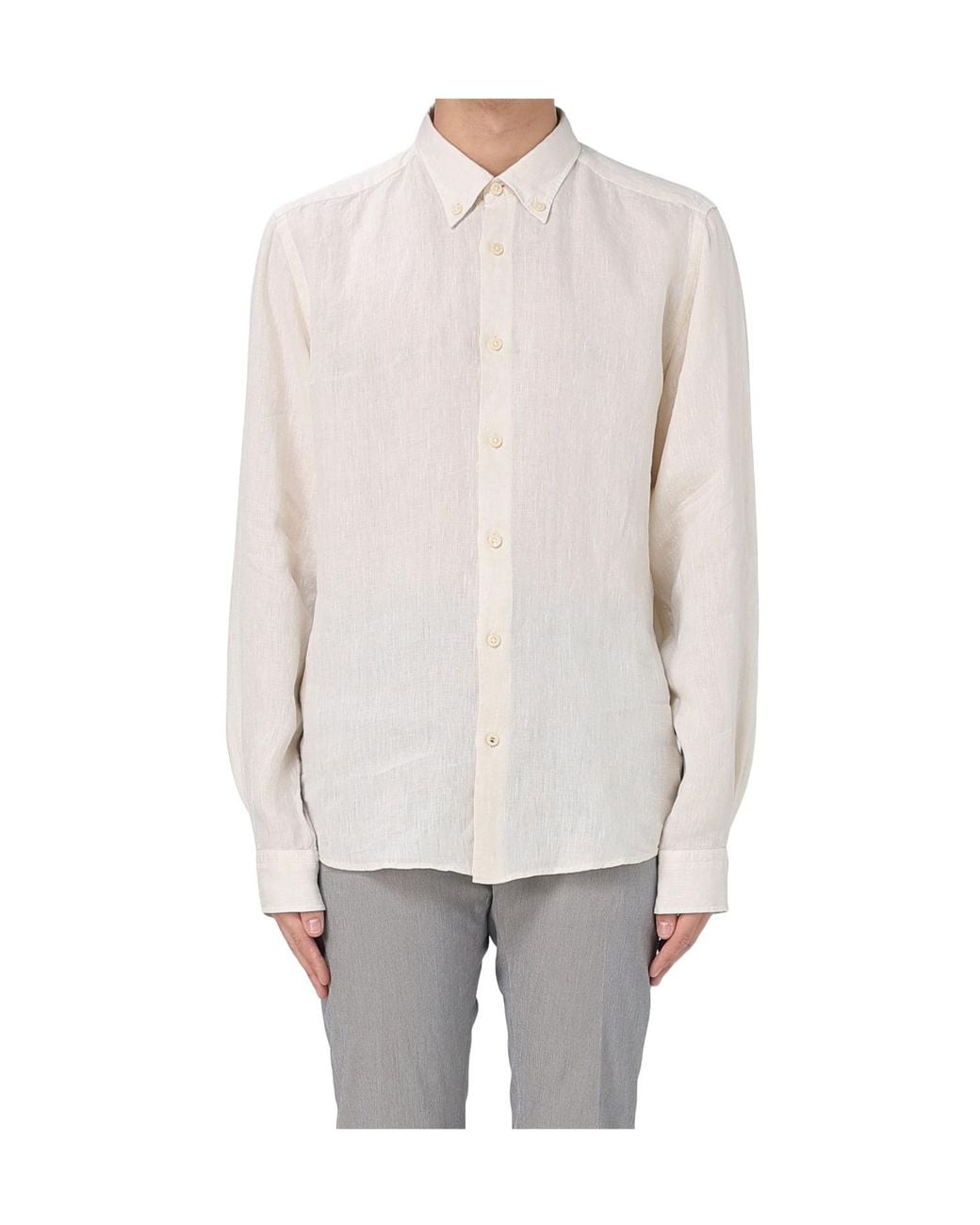Boss White Boss Regular-Fit Button-Down Shirt for men