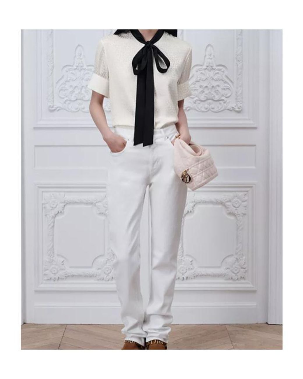 Dior White Skinny Jeans