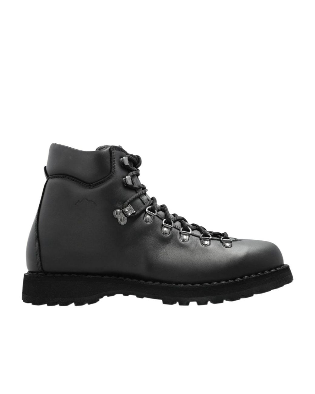 Diemme Black Leather & Rubber Boots for men