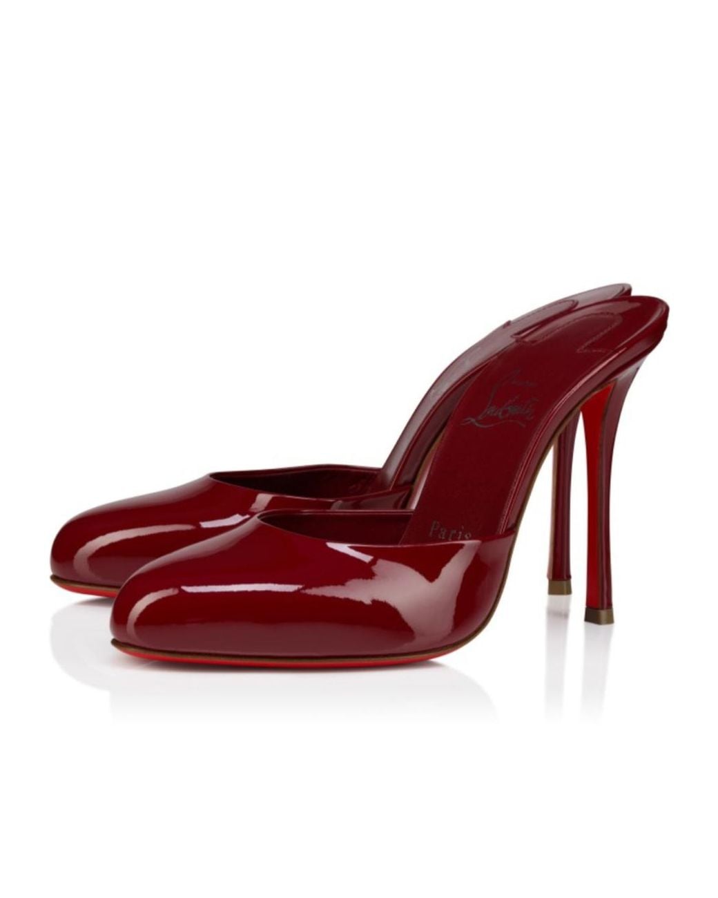 Christian Louboutin Red Dolly Mule
