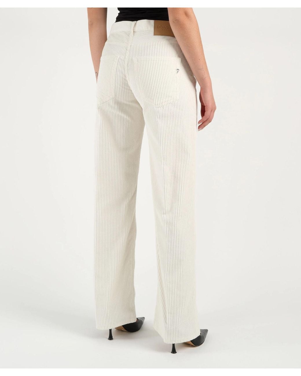 Dondup White Pants