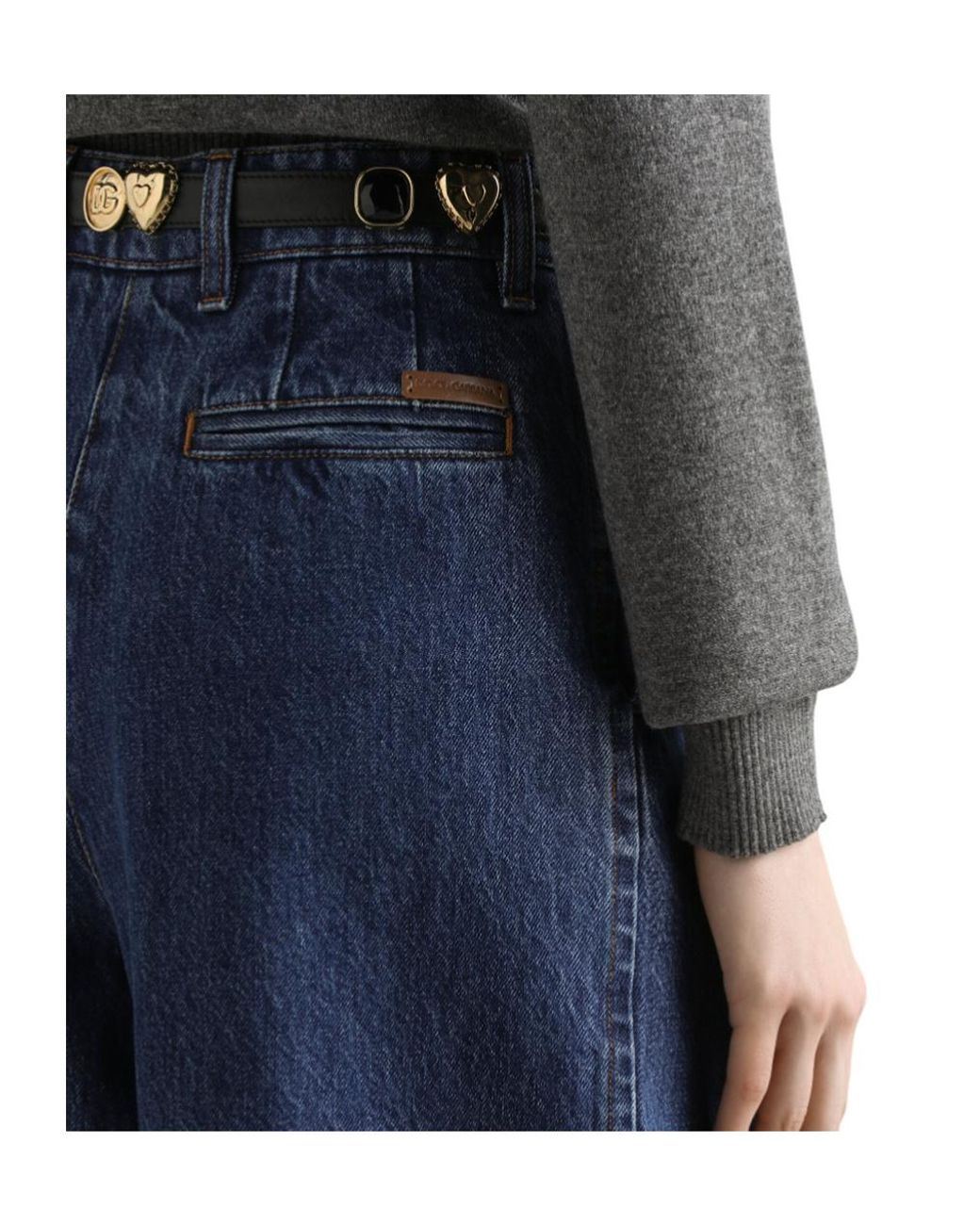 Dolce & Gabbana Blue Dolce & Gabbana 5-Pocket Denim Pants