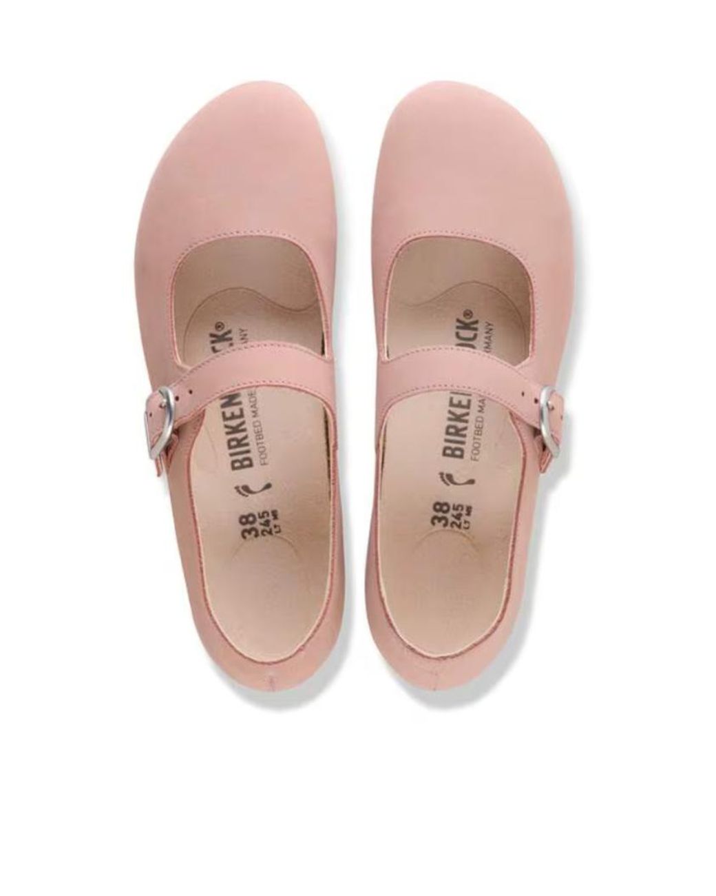 Birkenstock Pink Santa Clarita Mary Jane Ballet Flats