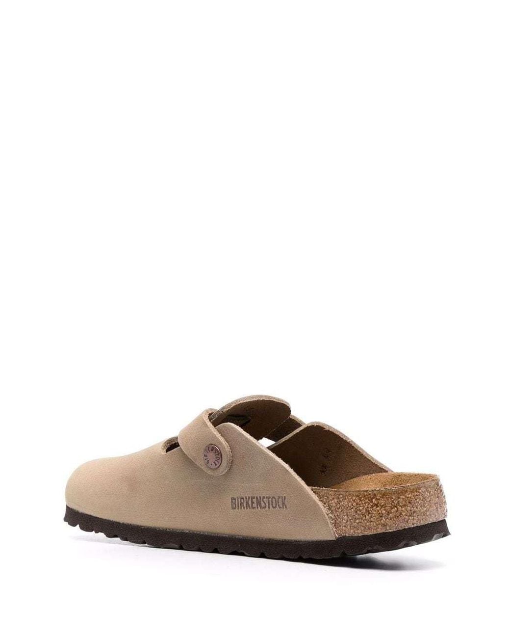 Birkenstock White Boston Buckled Slip-On Clogs for men