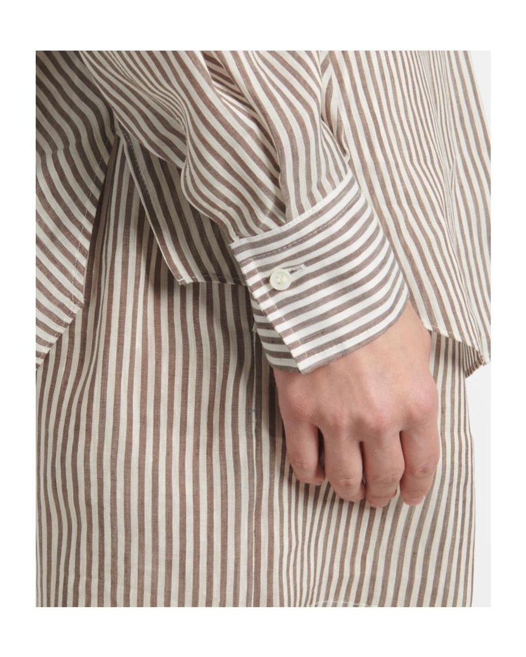 Brunello Cucinelli Multicolor Long-Sleeved Shirt