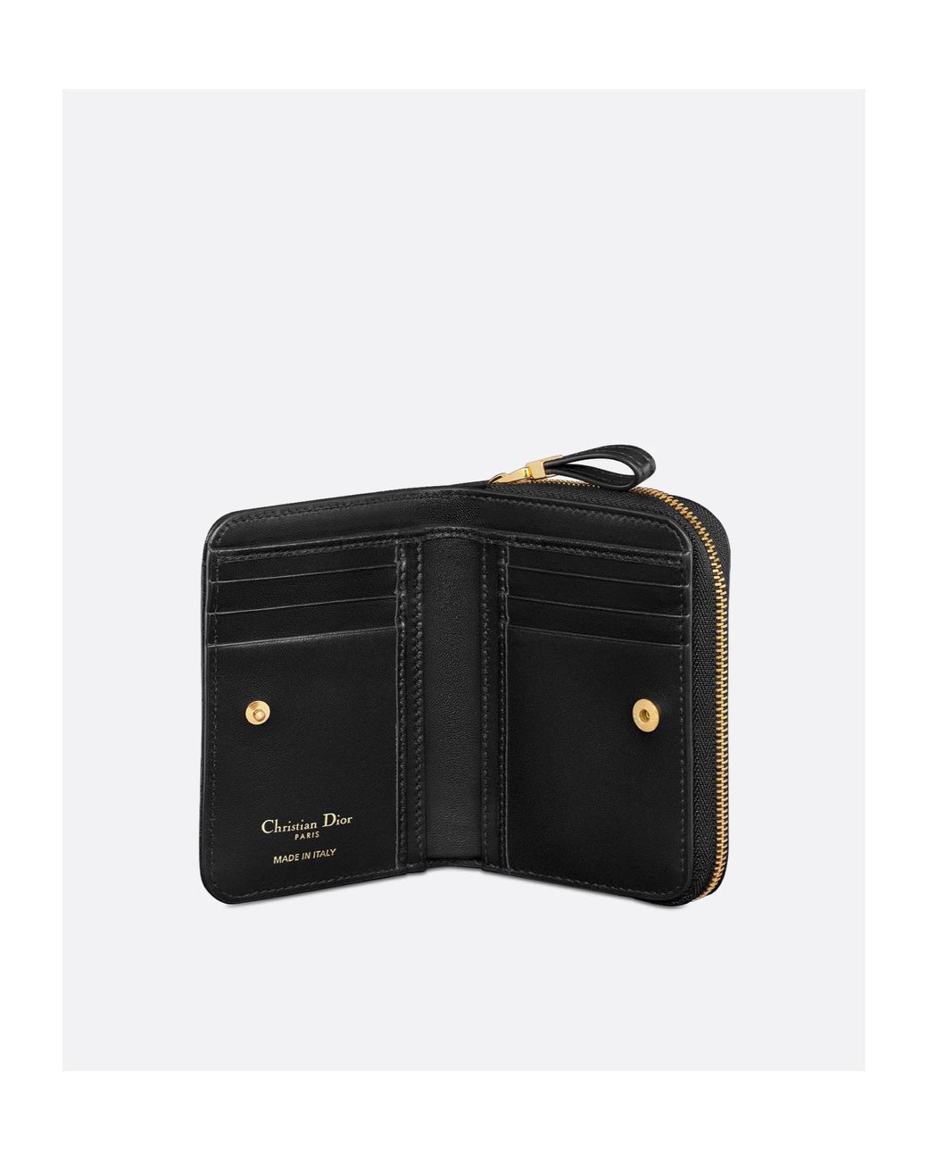 CHRISTIAN DIOR Jolie Scarlet ウォレット ブラック Dior Jolie Scarlet Wallet Black Cannage Lambskin | DIOR