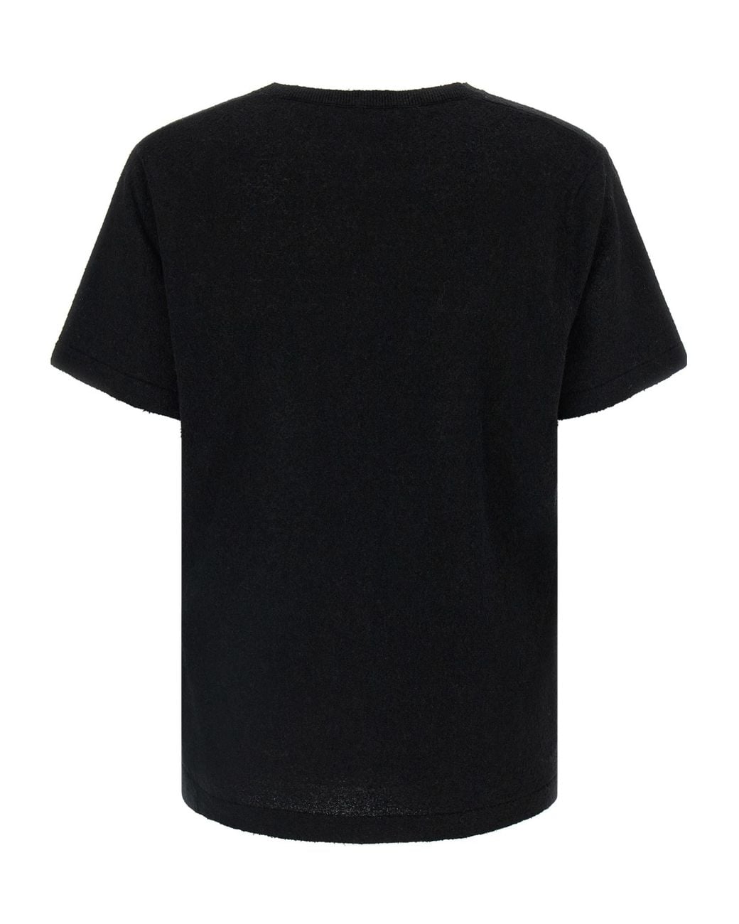 Co. Black Fine Knit Short-Sleeve Knitted Top