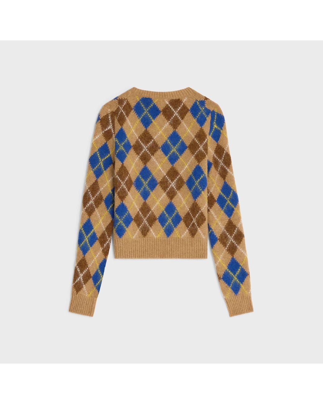 Céline Blue Crewneck Sweater