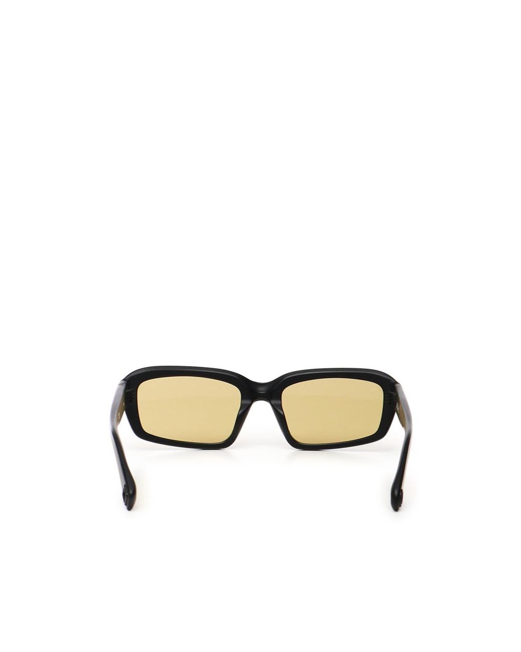 Jacquemus Metallic X Linda Farrow Rectangle Frame Sunglasses for men