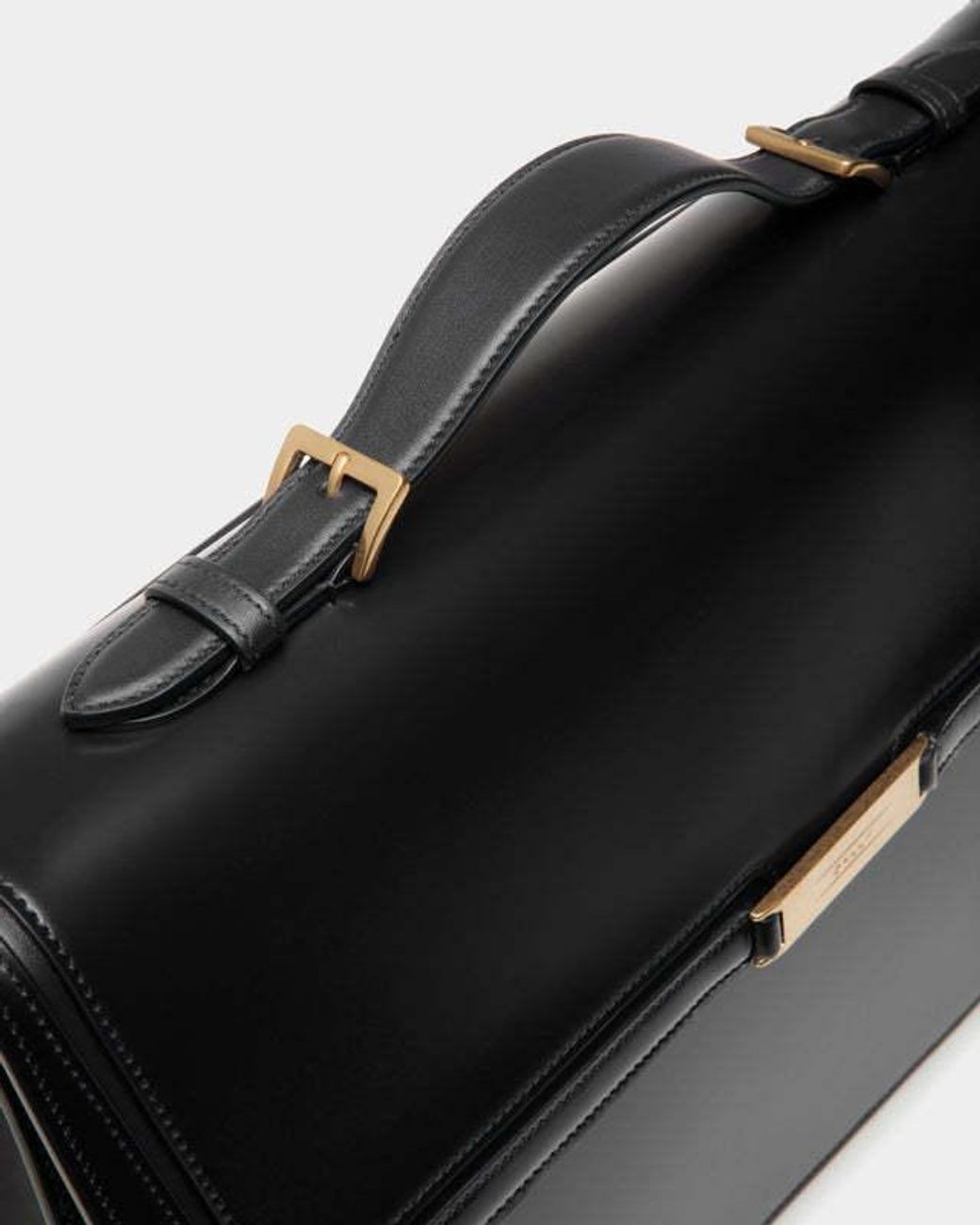 Bally Black Flip Shoulder Bag for men