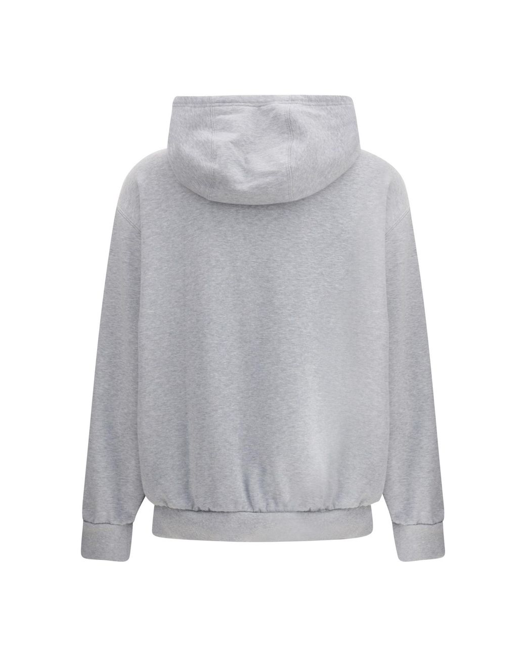 Miu Miu Gray Jersey And Technical Pongé Blouson Jacket