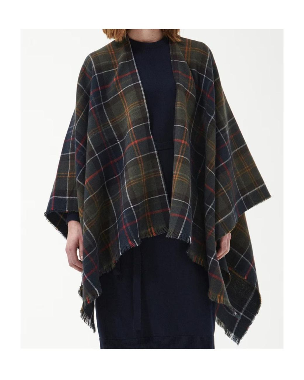 Barbour Black Montieth Scarf