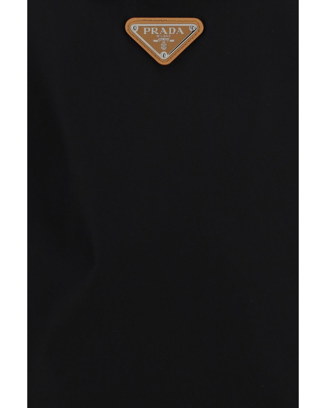 Prada Black Round-Neck Sleeveless Dress