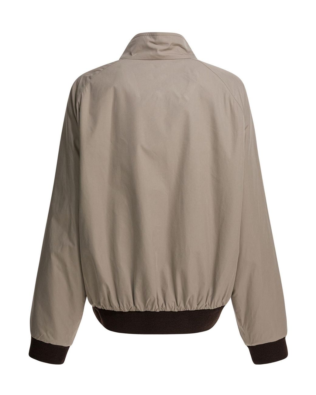 Miu Miu Natural Long-Sleeved Zipped Jacket