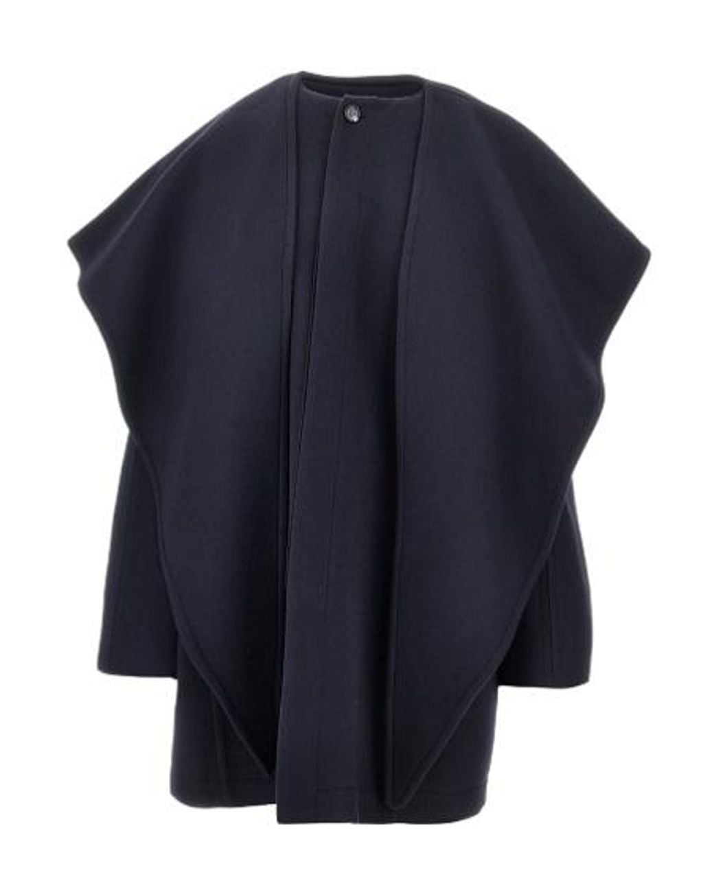 Bottega Veneta Blue Long-Sleeved Coat