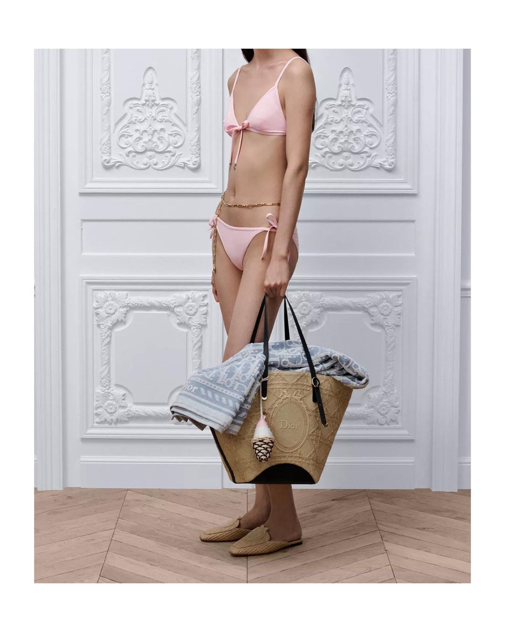 Dior Pink Iviera Bikini Bottom