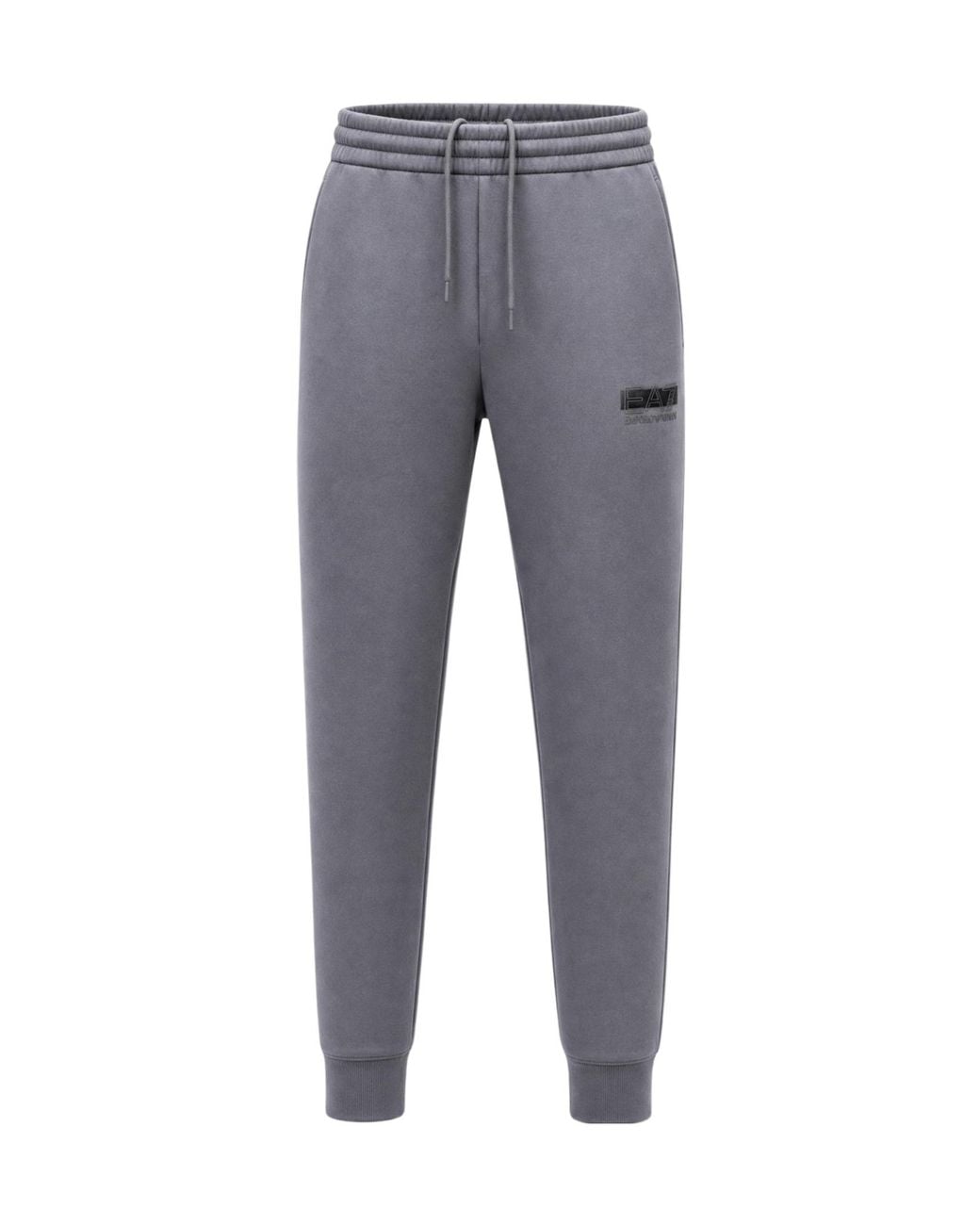 EA7 Gray Logo Tracksuit for men