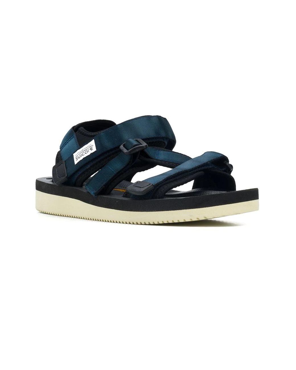Suicoke Blue Touch Strap Fastening Sandals for men