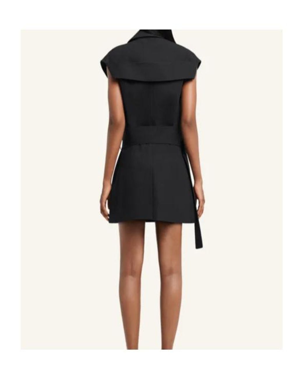 Courreges Black Belted Jacket for men