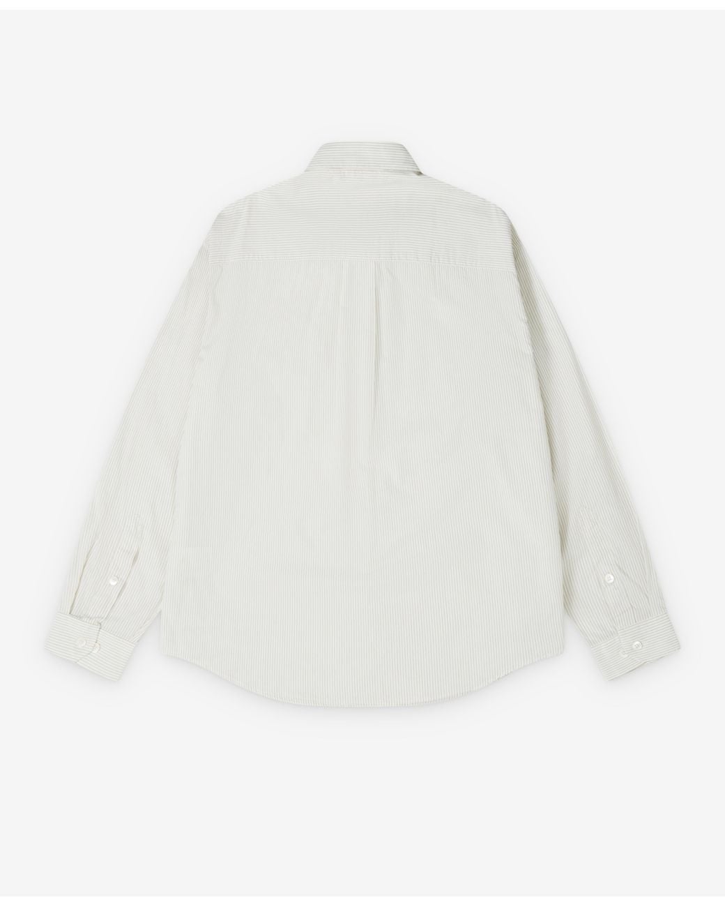 mfpen White Executive Striped Shirt for men