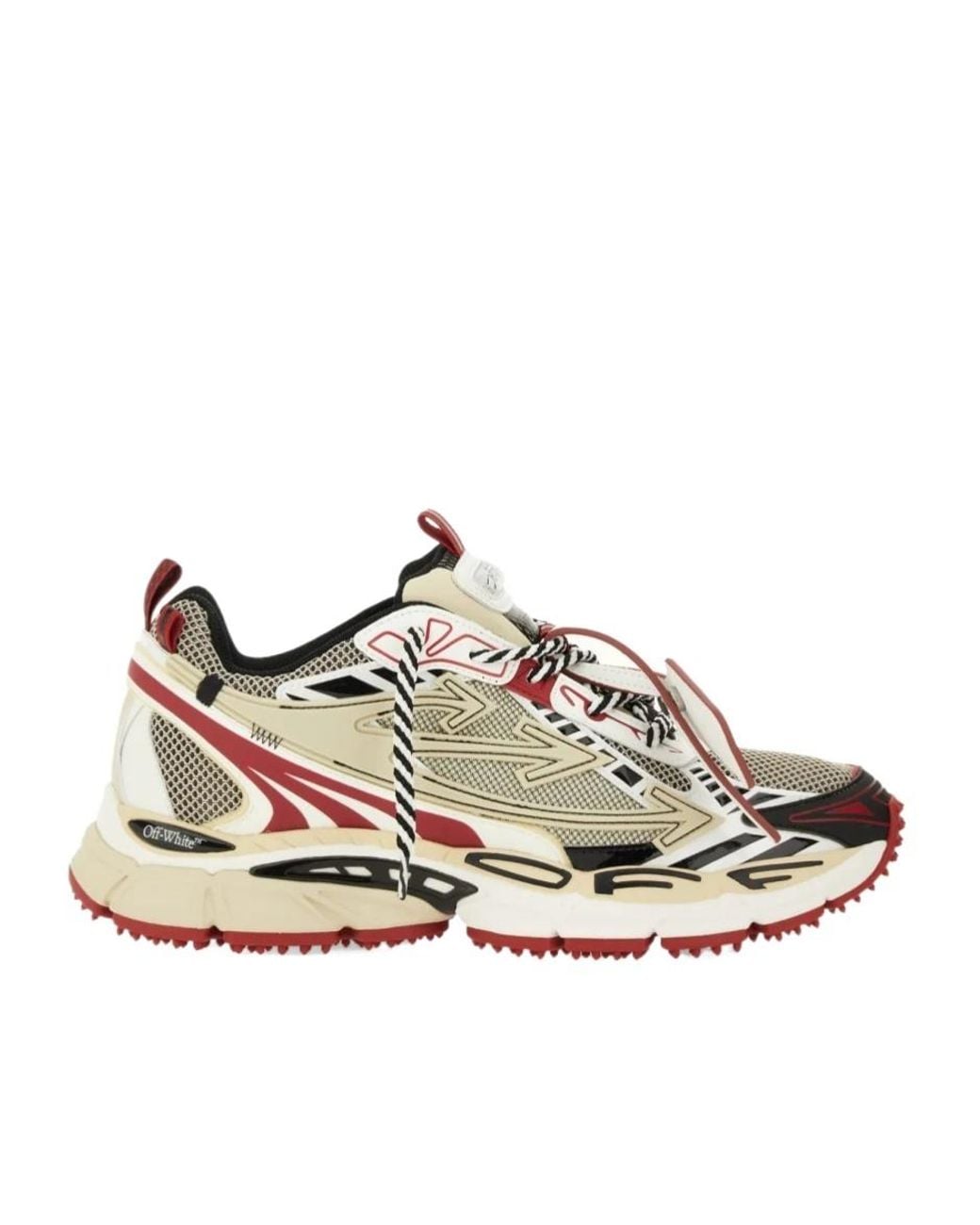 Off-White c/o Virgil Abloh Metallic Be Right Back Lace-Up Sneakers for men