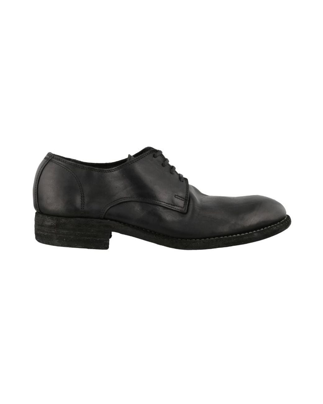 Guidi Black 992X Lace-Up Business Shoes for men