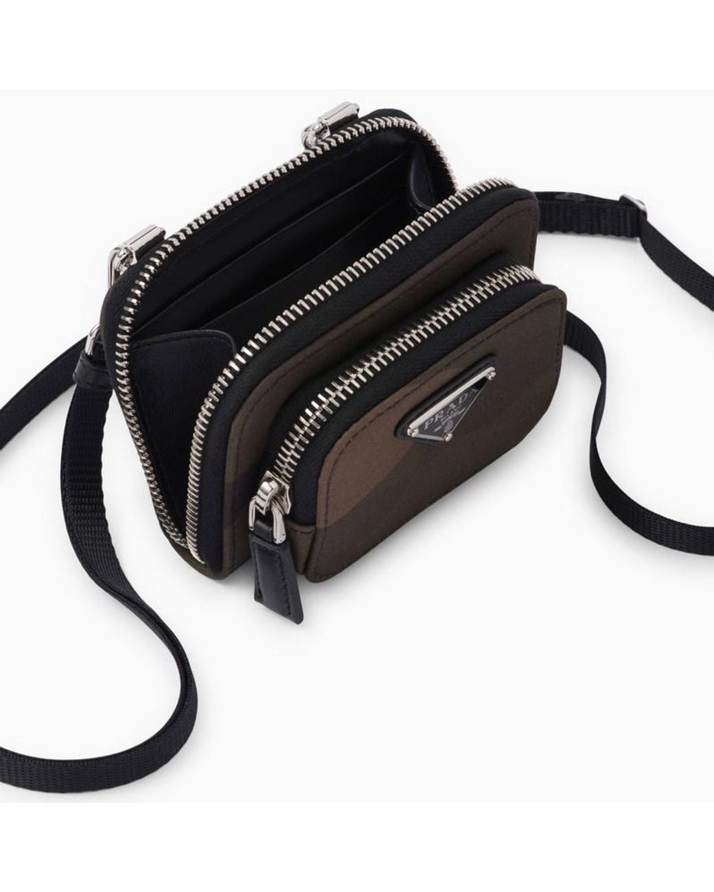 Prada Black Logo Shoulder Bag