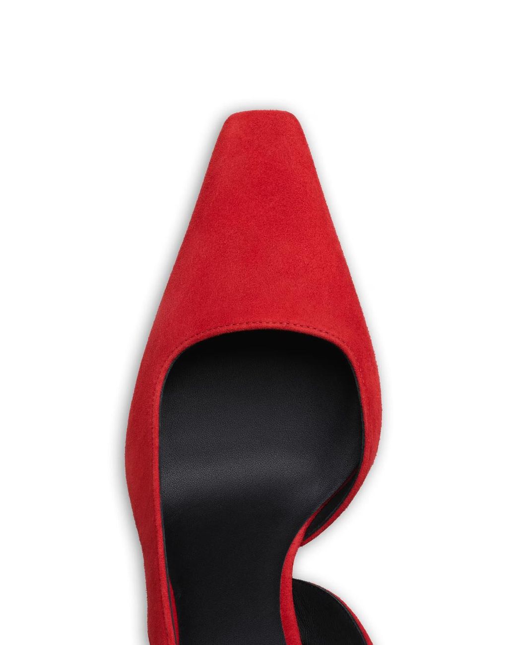 Alaïa Red Wave Slingbacks