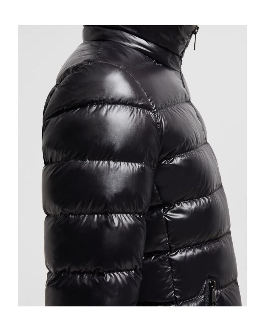 Moncler Black Badyf Short Down Jacket