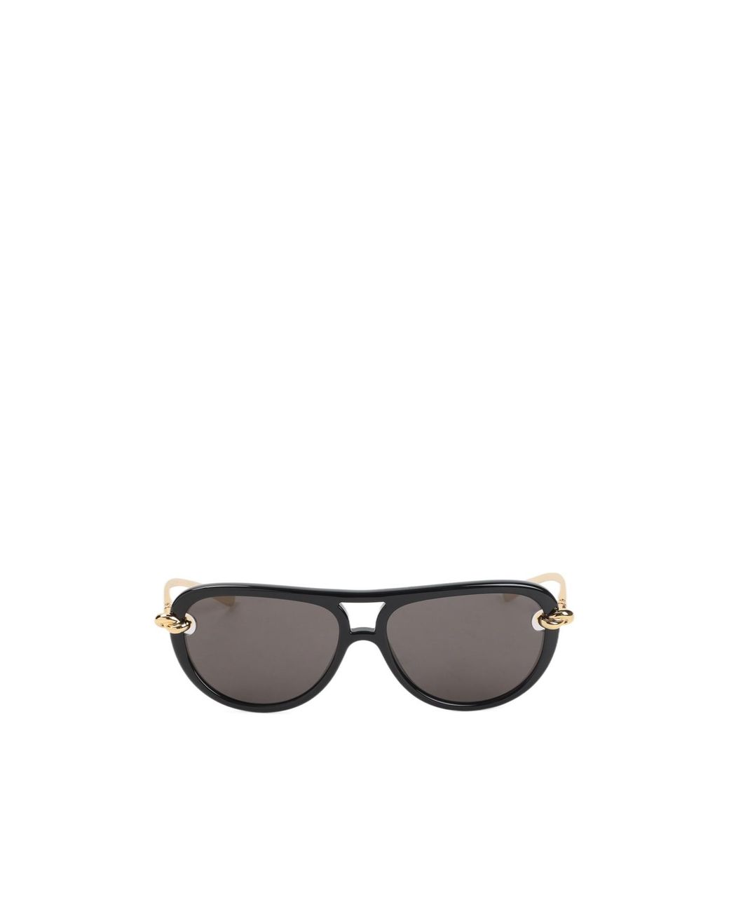 Bottega Veneta Multicolor Eyewear Knot Aviator Sunglasses